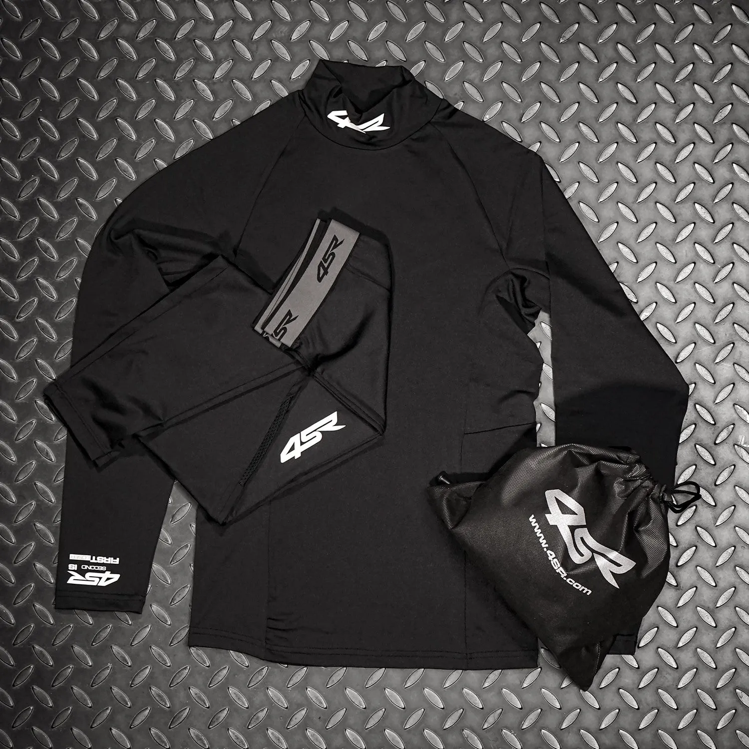 Base Pants Six-Pack Black