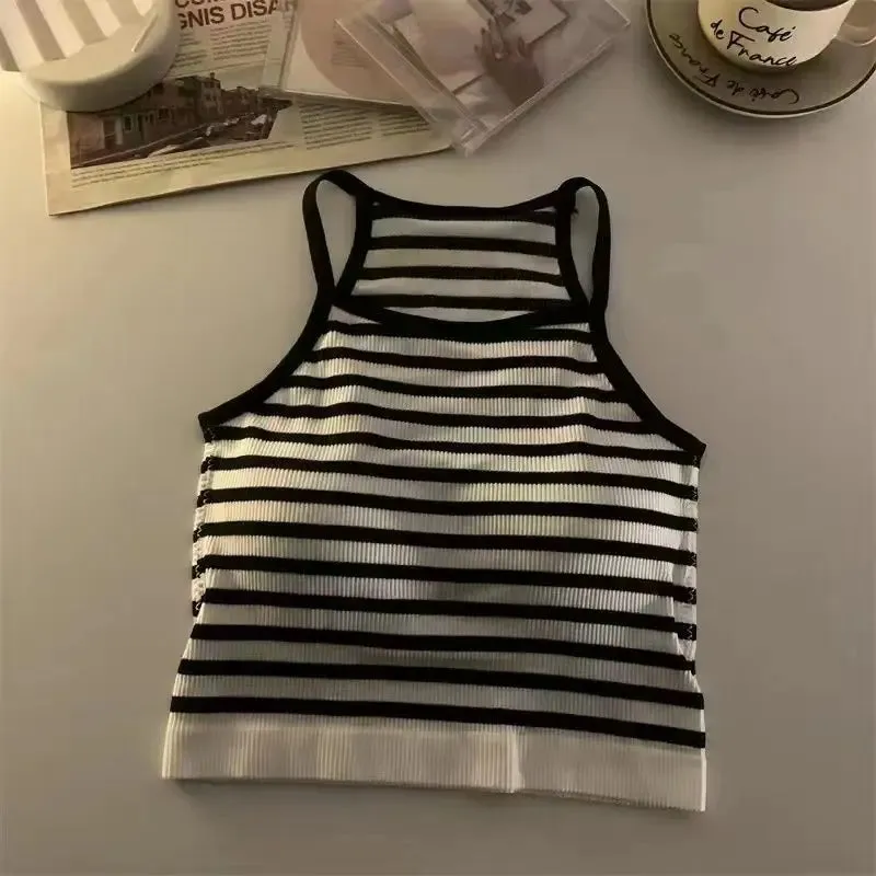 Chest Pad Crop Cami