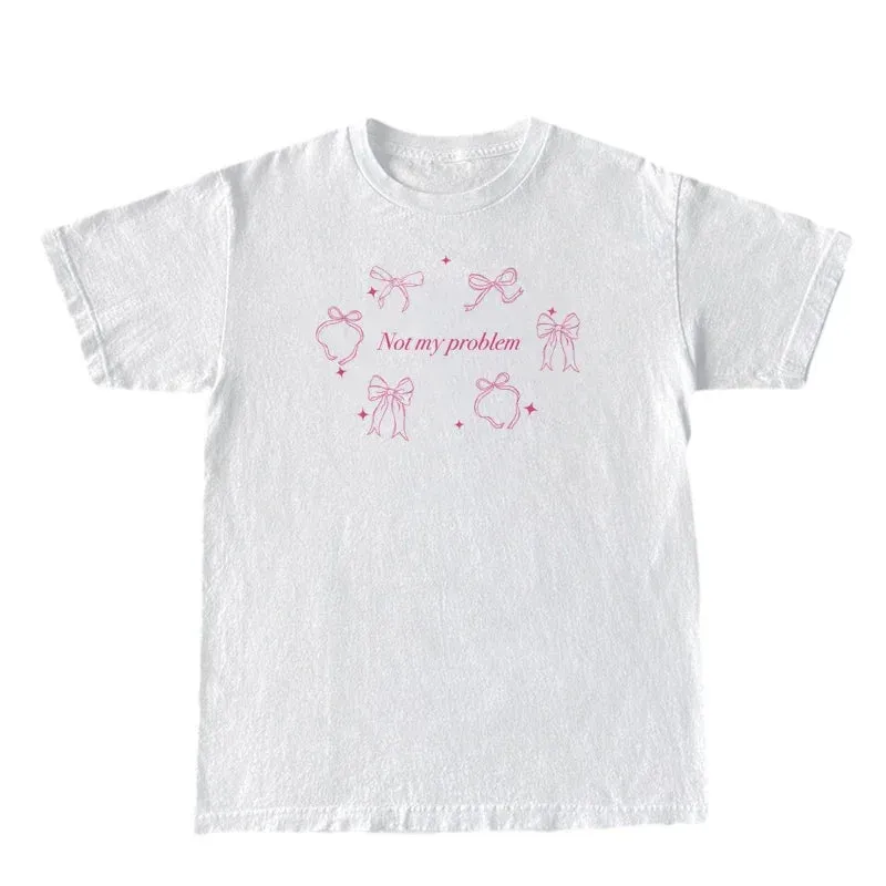 Coquette Ribbon Bow Y2K Tee