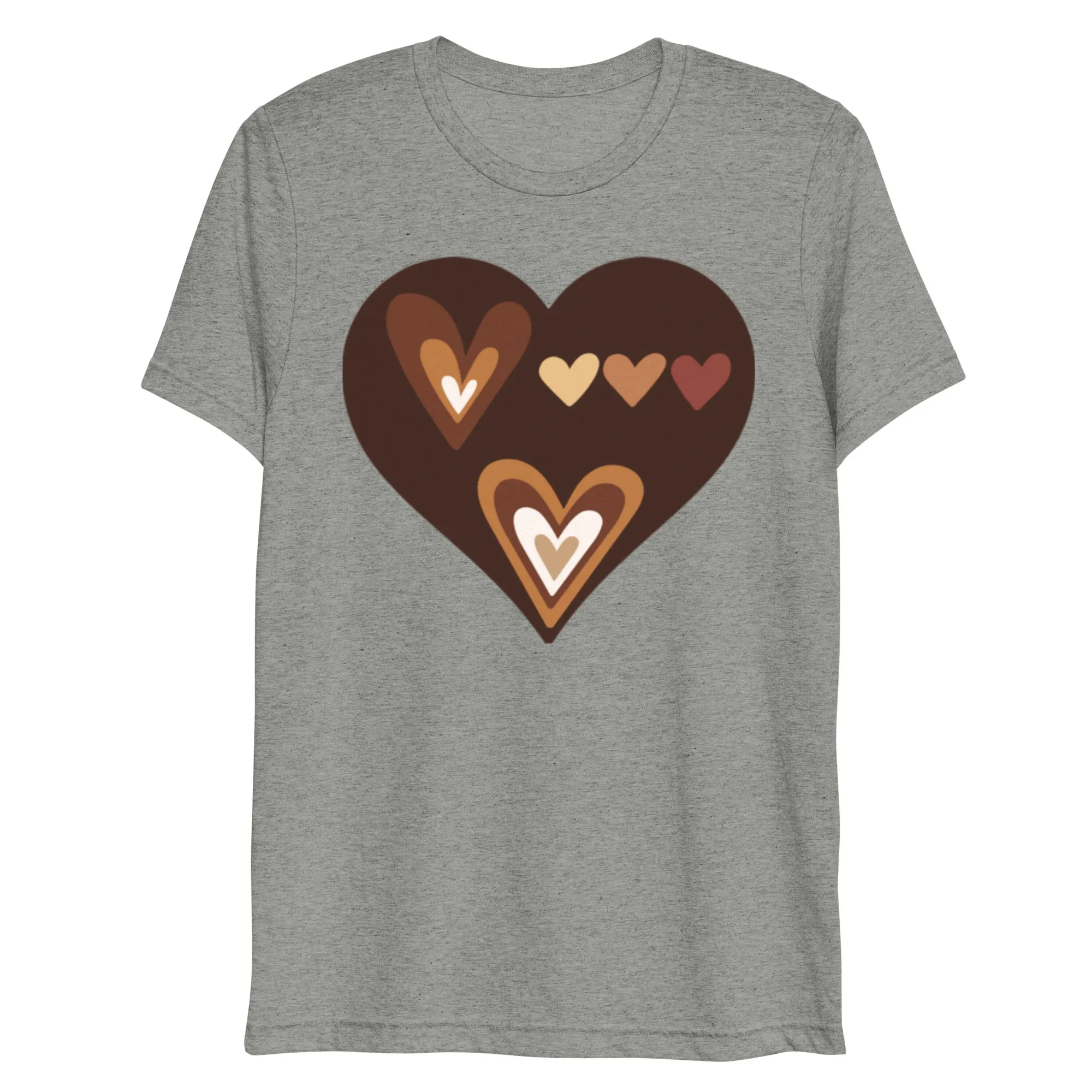 DUO MODERN "Brown Hearts" Unisex T-Shirt