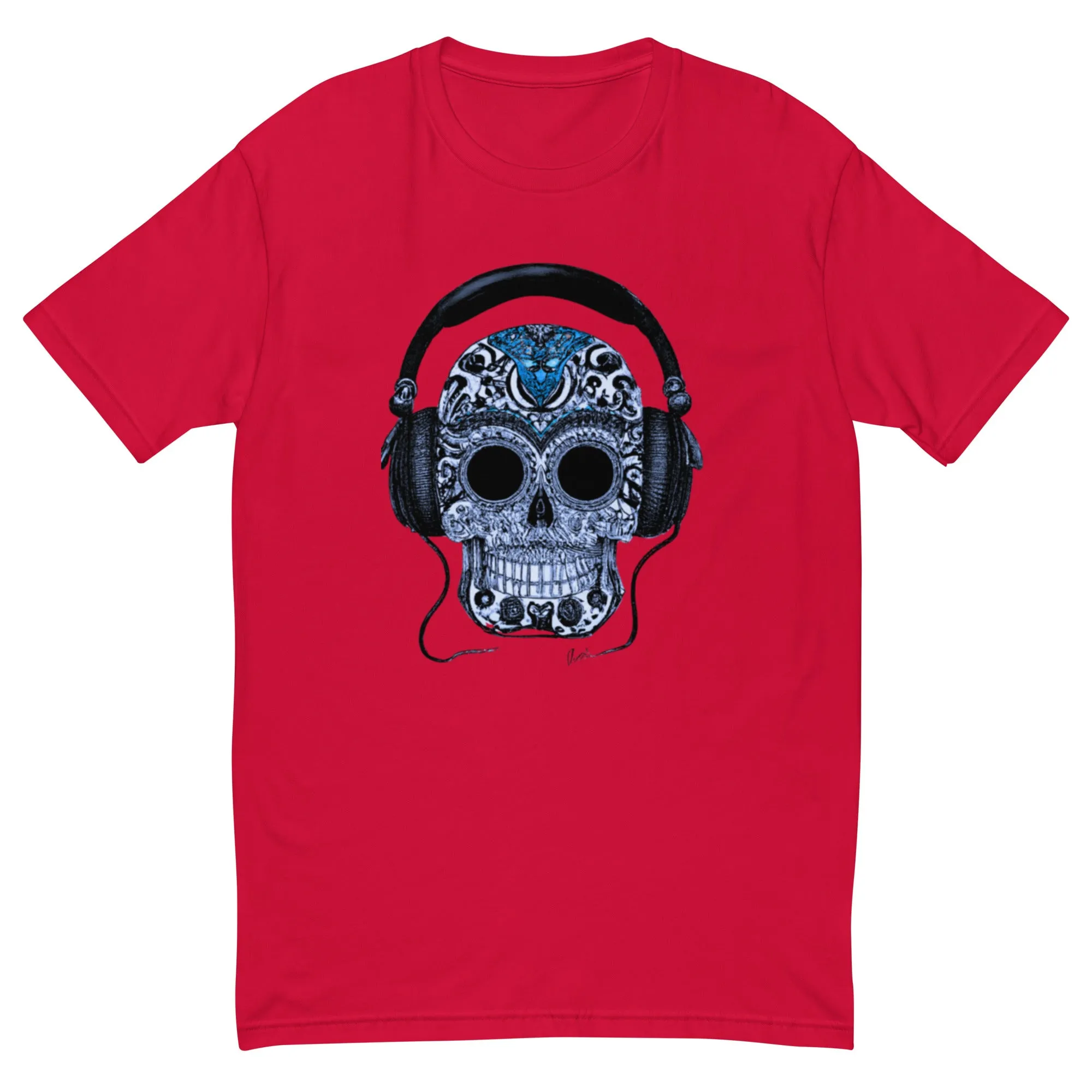 DUO MODERN "Shadowbones Headphones" T-Shirt
