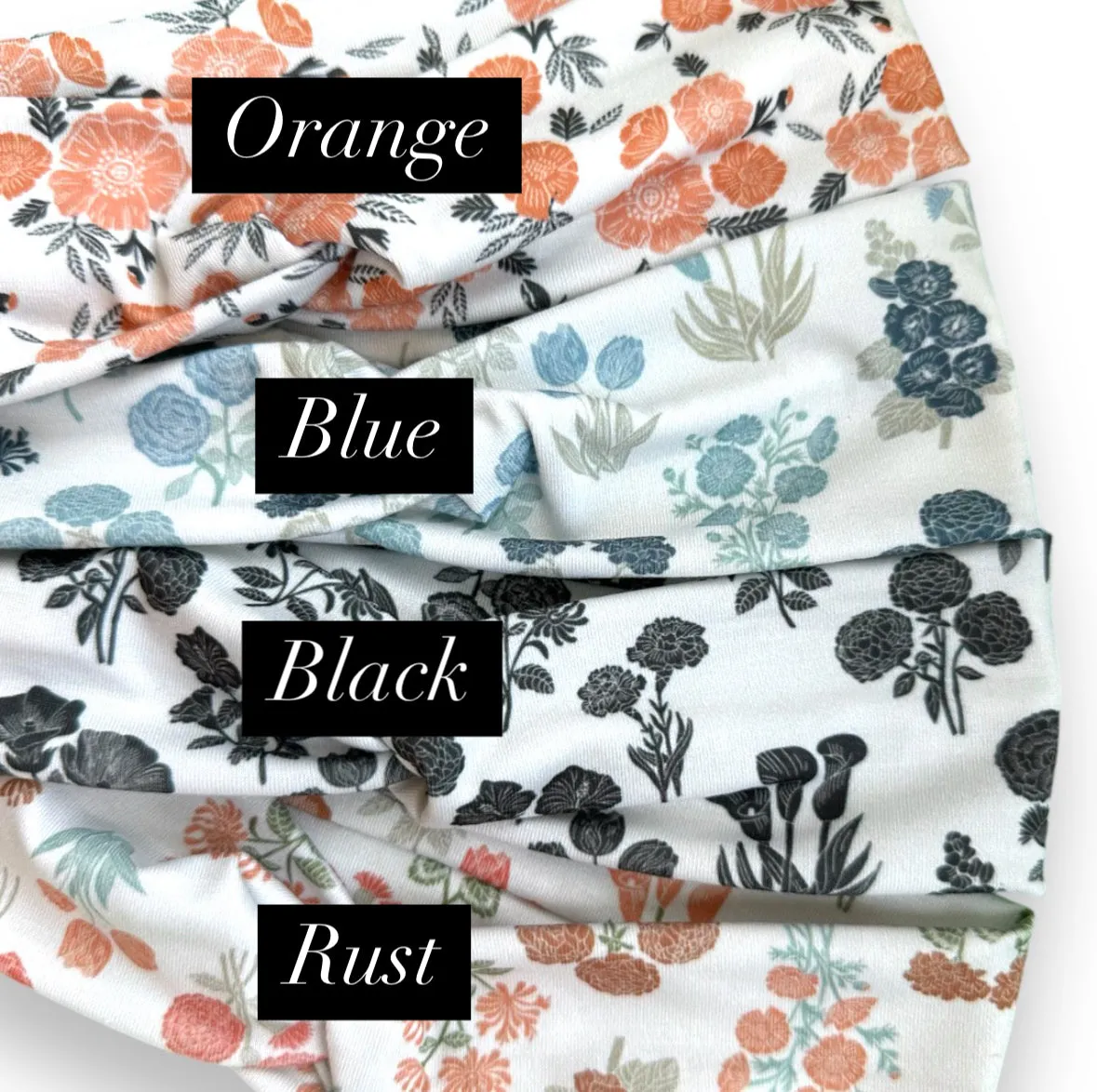 Fall Gardens Knotties Headband