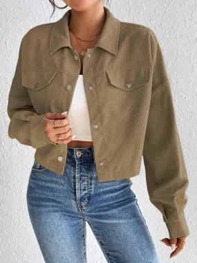Honey - Snap Down Jacket - Long Sleeve