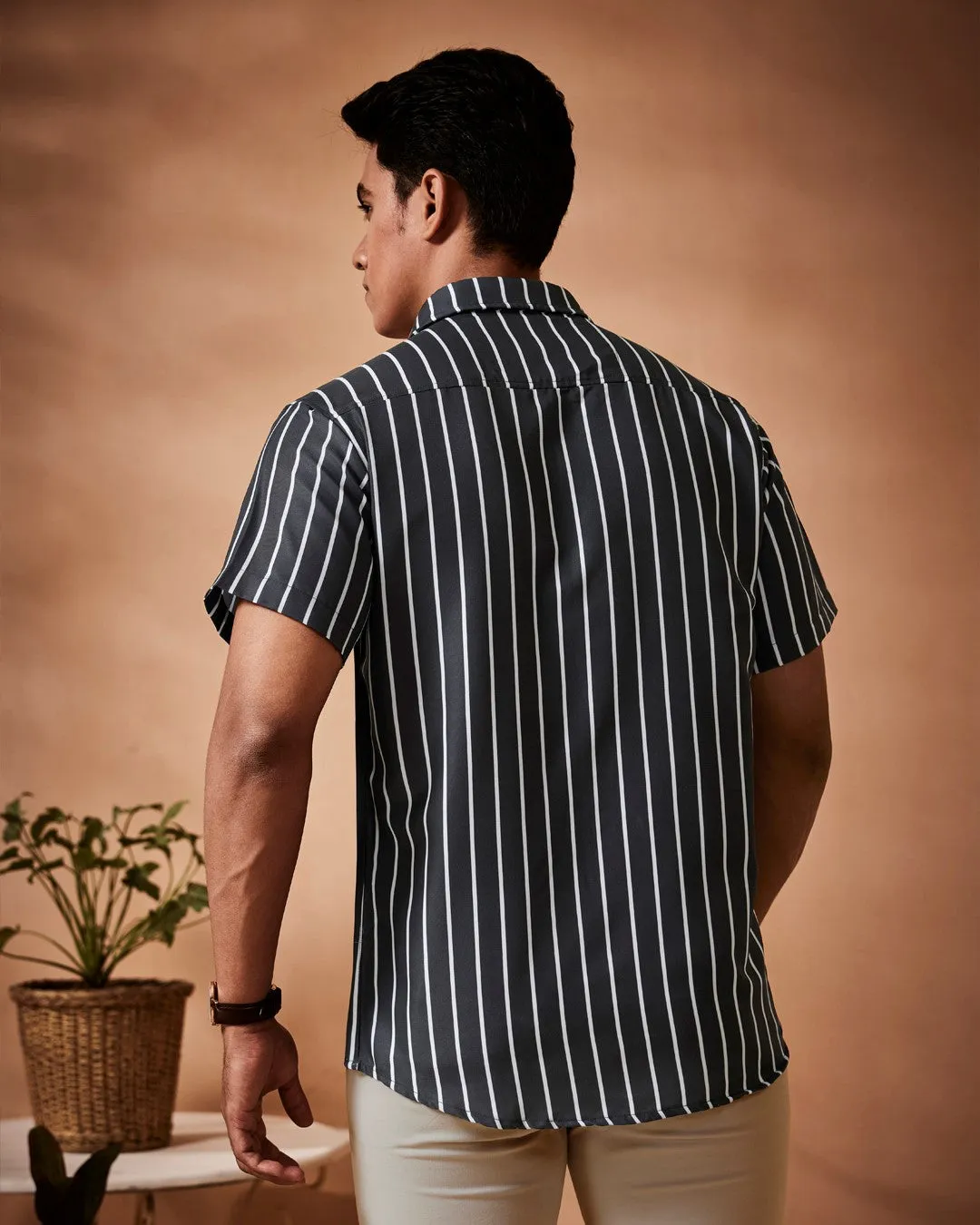 Pencil Stripes Casual Shirt