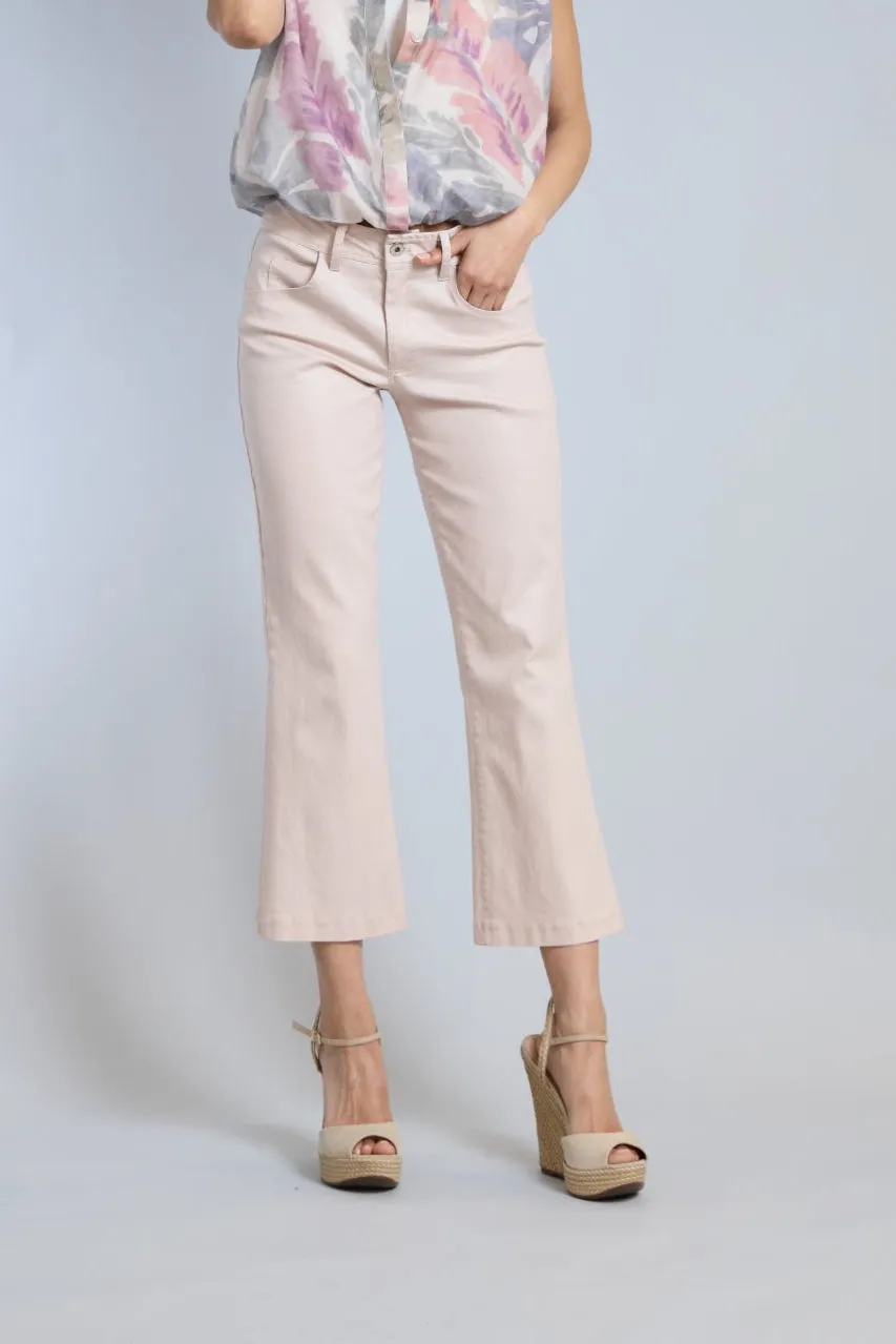 Sleeveless Button Down | Palm Leaf
