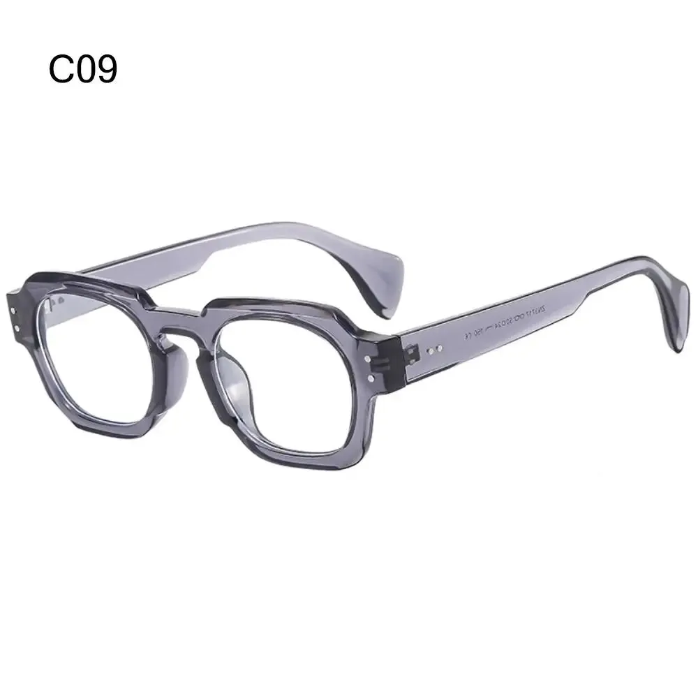 Small Shades UV400 Rivets Sun Glasses Vintage Square Women's Sunglasses Trendy Outdoor Sports Eyewear