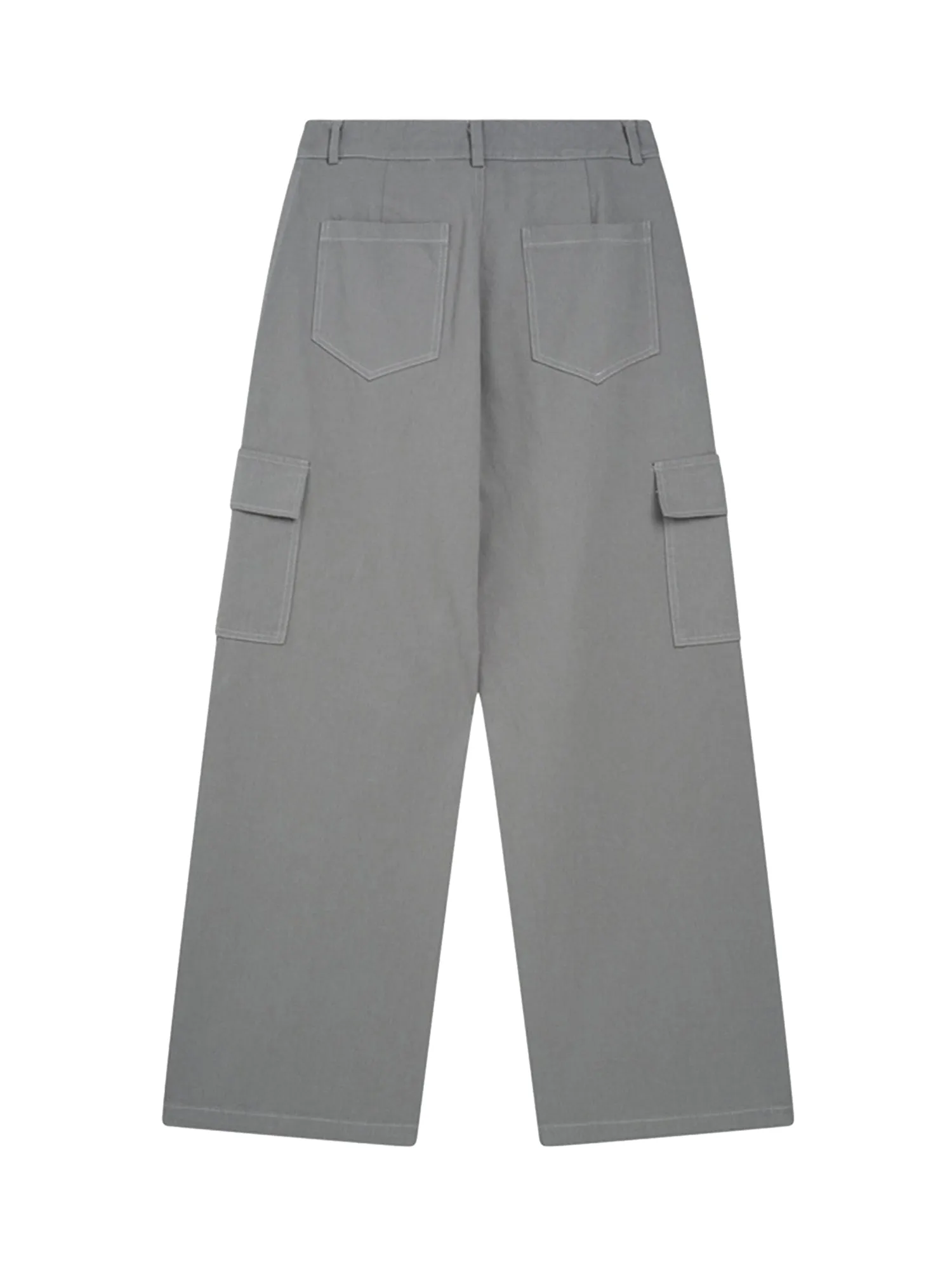 Sneakerhill Vintage Pentagram Multi-Pocket Work Pants - 1815