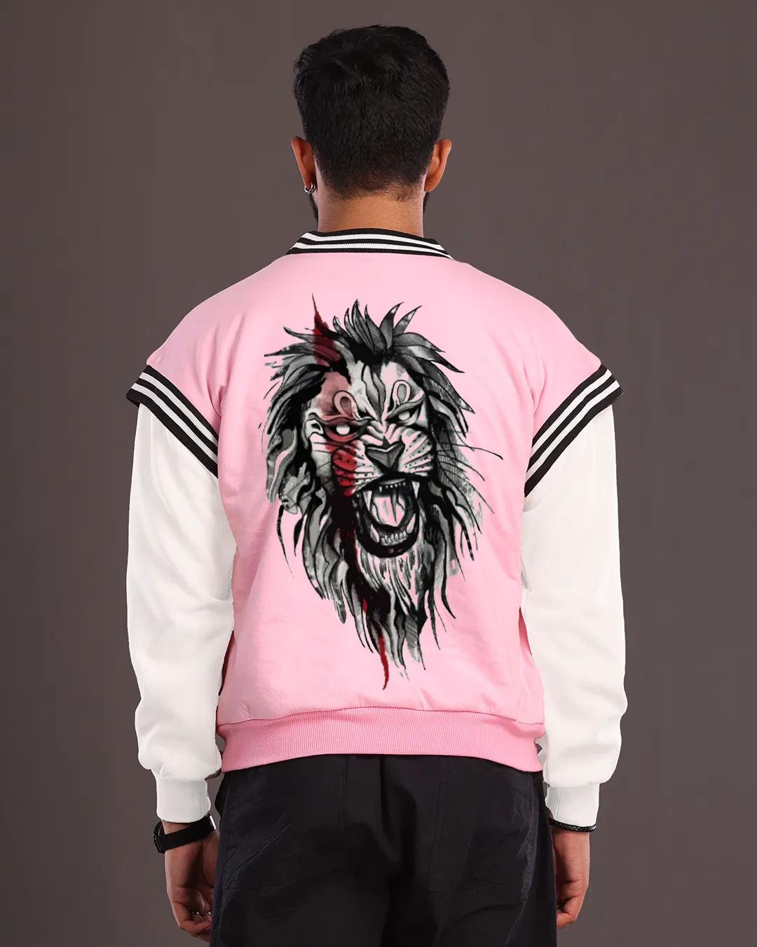 Style That Speaks: Rosy Roar Mens Oversized Hoodie Makes Waves