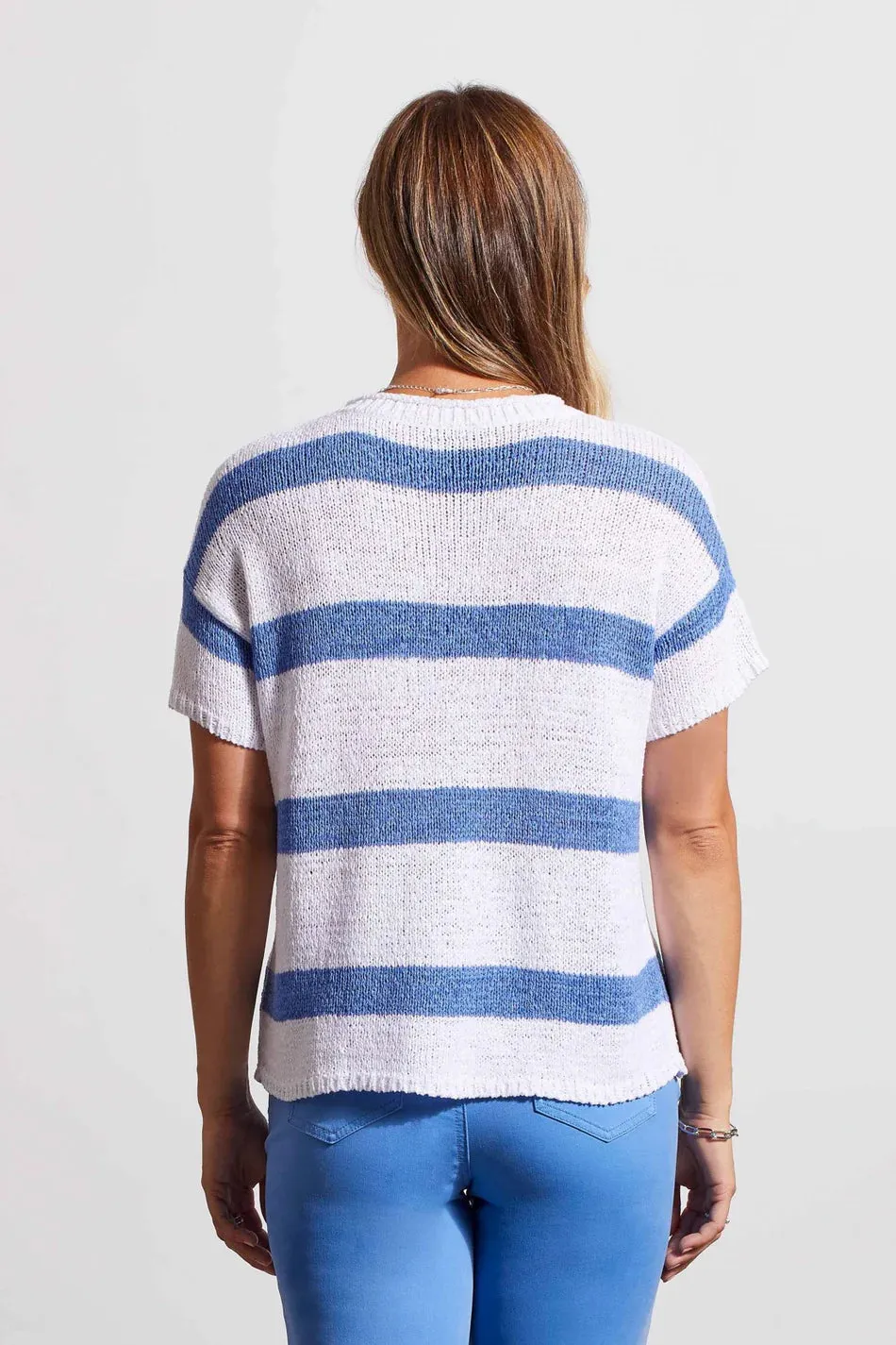 TR1725o S/S Scoop Neck Sweater