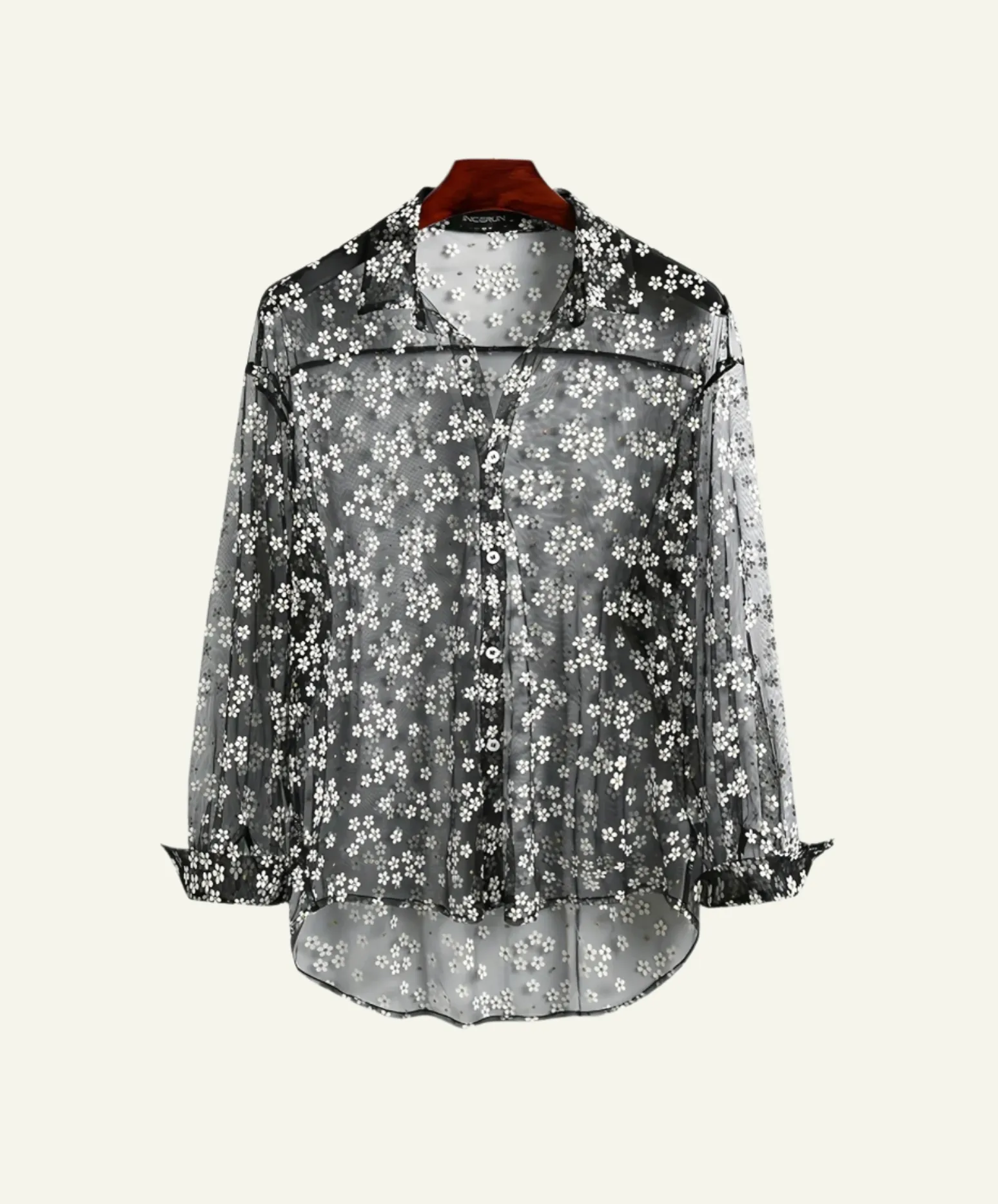 Transparent Flower Shirt